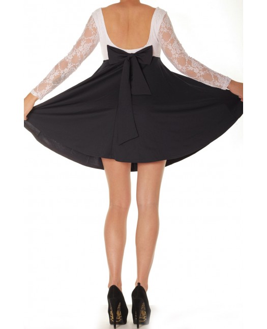 Dacey Dress - Navy