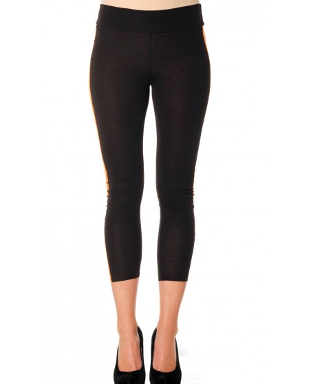 Black Orange Leggings