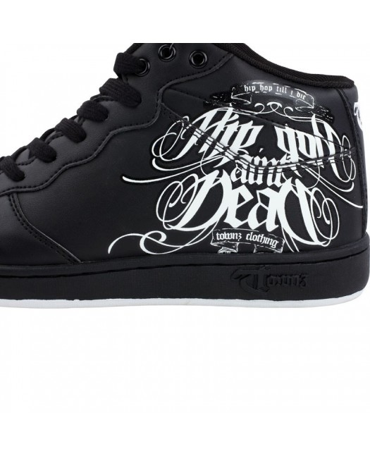 Townz Kengät Hip Hop aint dead Musta