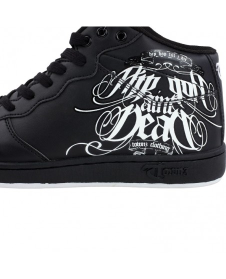 Townz Sneaker Hip Hop Aint Dead Svart