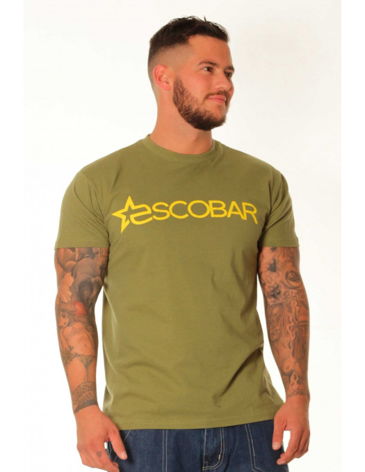 Escobar Logo T-Shirt Olive/Yellow