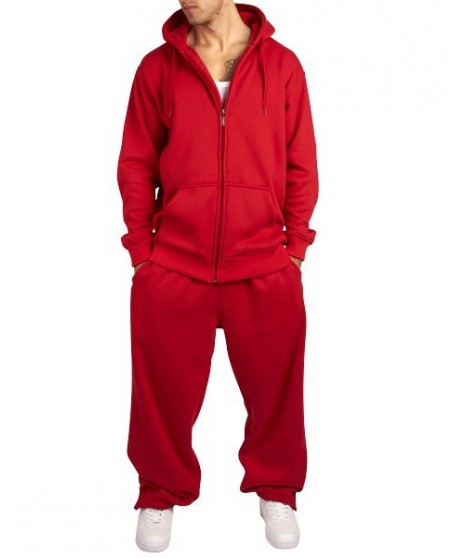 Townz Zip Punainen Plain Huppari