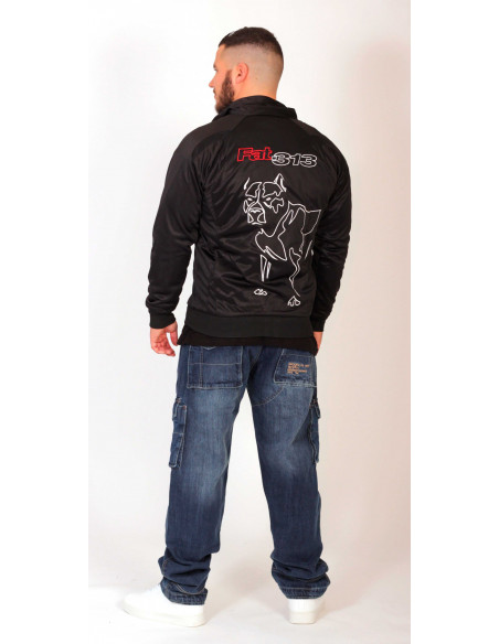 FAT313 Emperor Track jacket RedNWhite