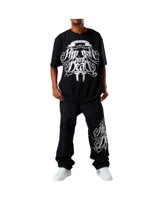 SÆT Hip Hop Black, T-shirt + Jeans