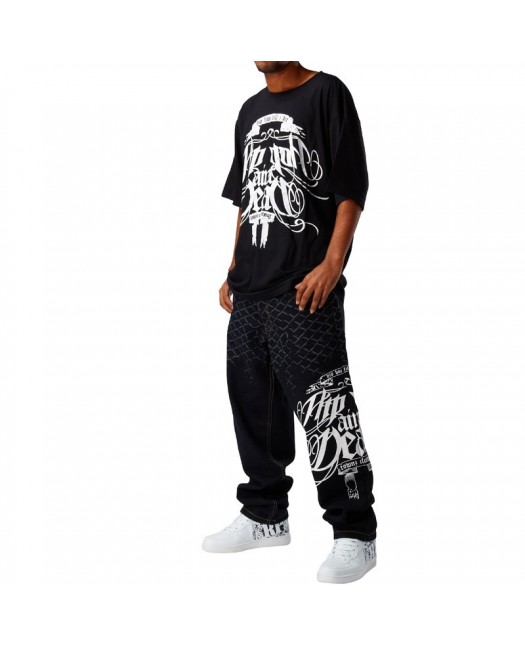 SÆT Hip Hop Black, T-shirt + Jeans