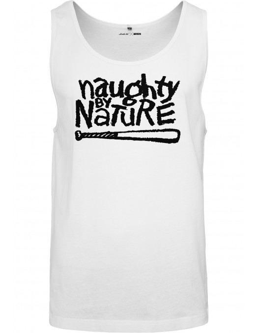 Naughty By Nature Tanktop Valkoinen