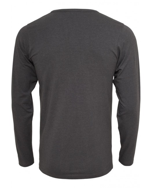 Fitted Stretch L/S Tee Granit