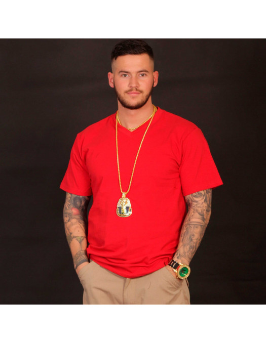 Access Apparel Tee Red AT37Red