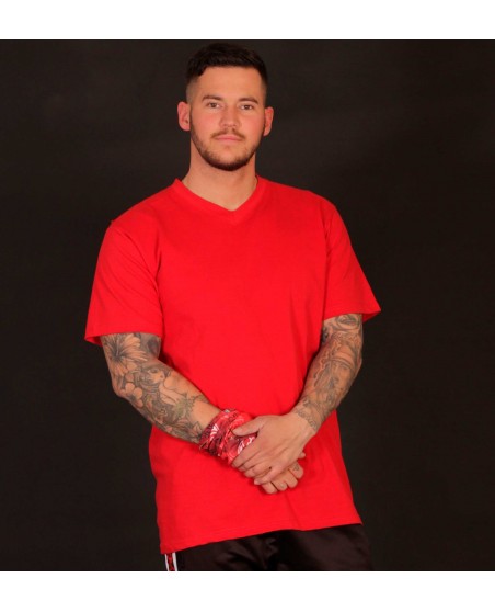 Access Apparel T-skjorte Rød