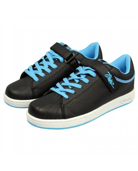 Townz Oldschool Sneakers Svart & Blå