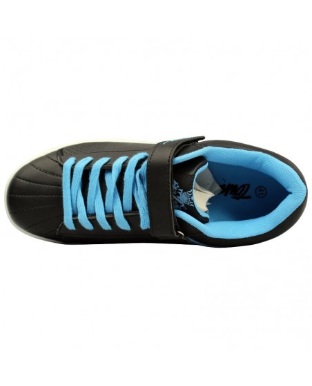 Townz Oldschool Sneakers Svart & Blå