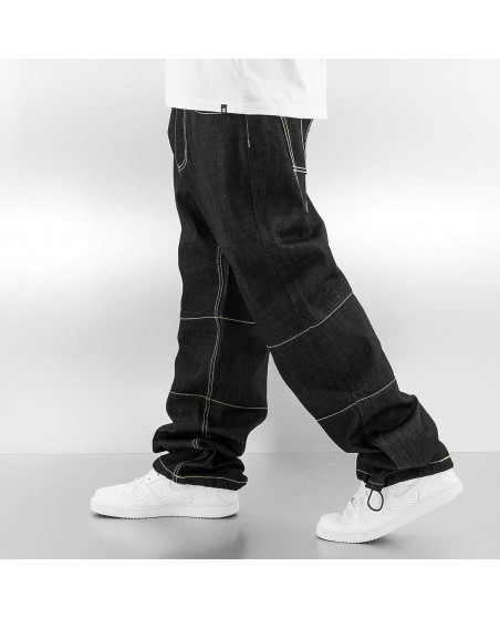 DNGRS Big Line Baggy Jeans Dark Blue