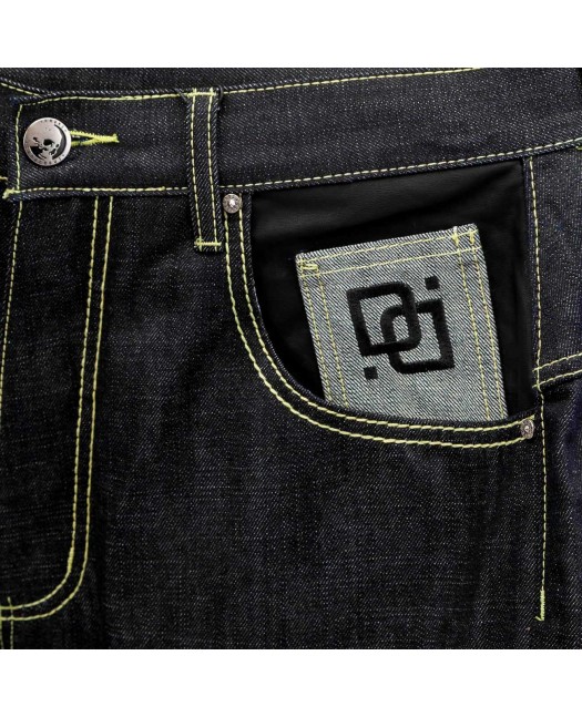 DNGRS Big Line Baggy Jeans Dark Blue
