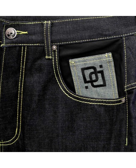 DNGRS Big Line Baggy Jeans Dark Blue