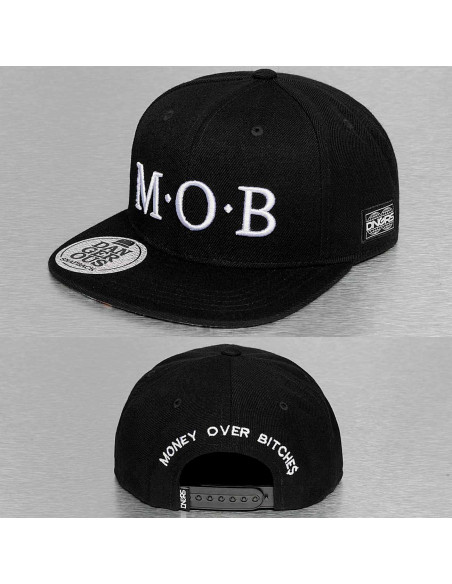 M.O.B Money Over Bitches Cap Black