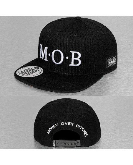 M.O.B Money Over Bitches Cap Black