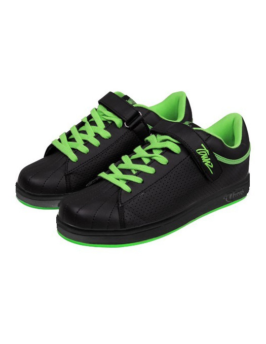 Townz Oldschool Sneakers Svart & Grön