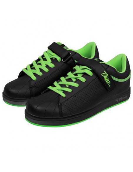 Townz Oldschool Sneakers Svart & Grön