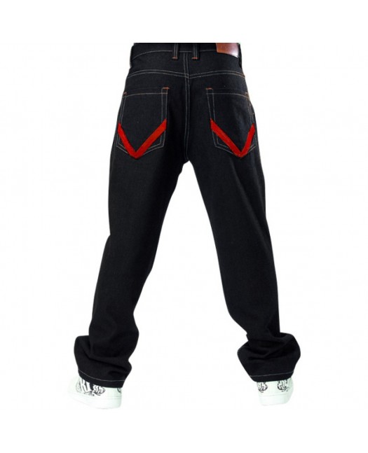 Townz Classic Plain Röd V Jeans