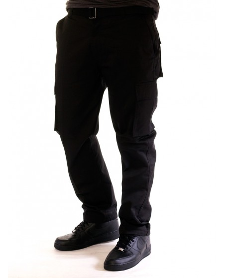 Access Belted Cargo Pants Black