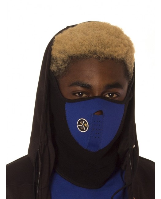 Half Mask Fleece Black/Blue