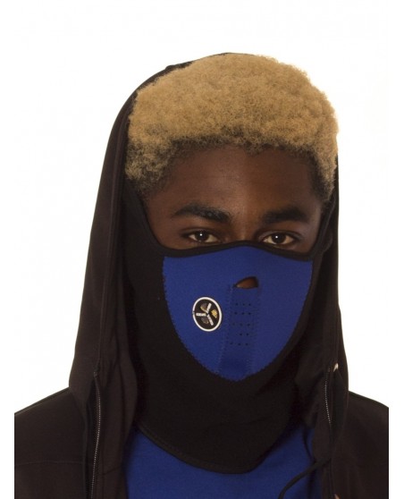 Half Mask Fleece Black/Blue