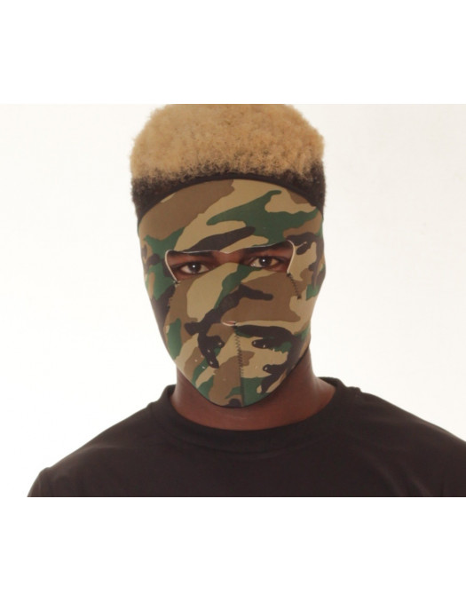 Camo Full Face Mask