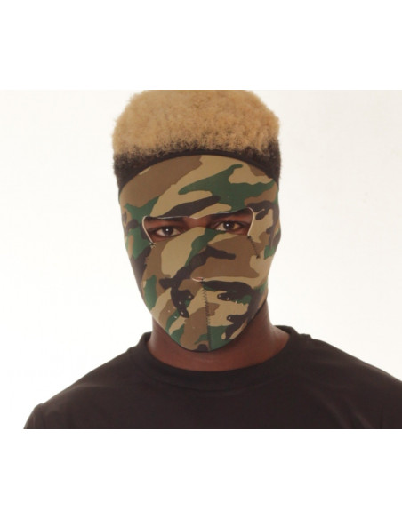 Camo Full Face Mask