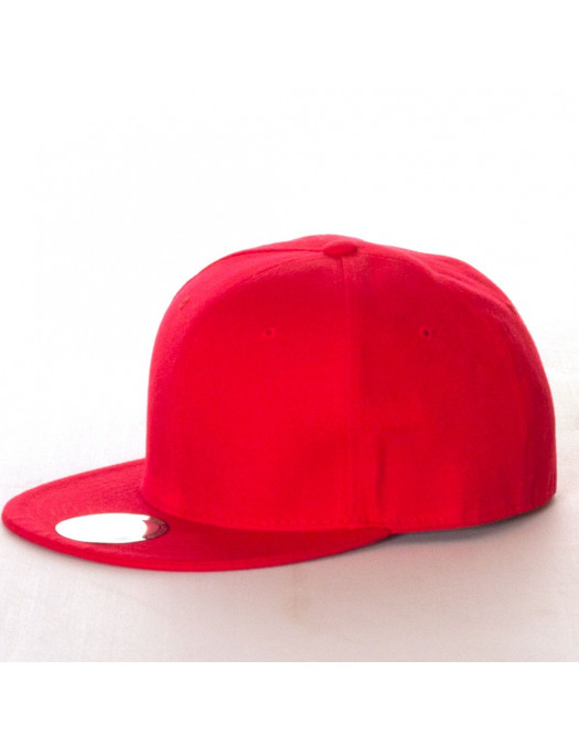 Fitted Cap by Access Apparel, Punainen