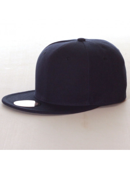 Marineblå Fitted Cap by Access Apparel