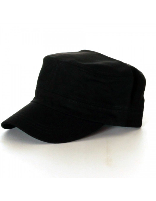 Vintage Plain Cap/Black