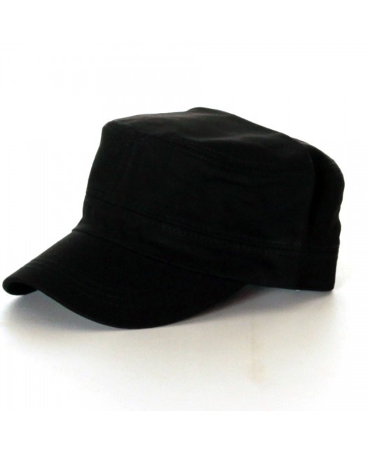 Vintage Plain Cap/Black