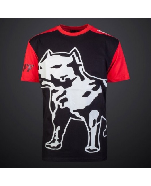 Amstaff Carus T-skjorte Svart/Rød