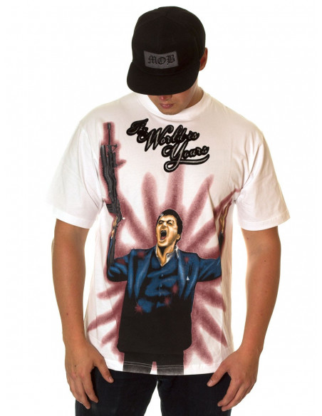 Tony Montana Rockin T-skjorte