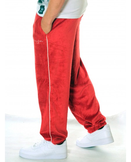Sean John Lounge Wear Pants RedNWhite