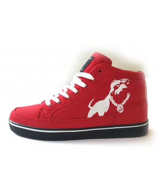 Doggz Dept. RedNWhite Sneakers from...