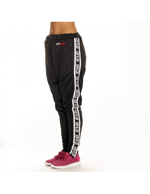 Endurance Track Pants Black with...