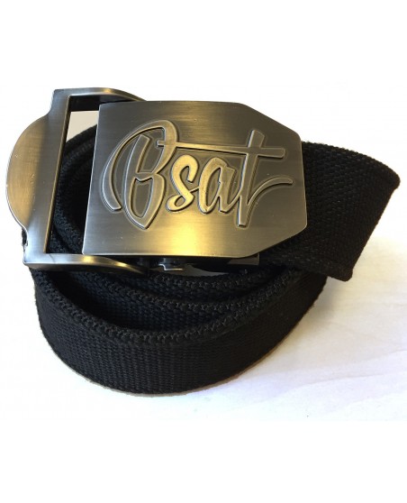 BSAT Logo Belt Black