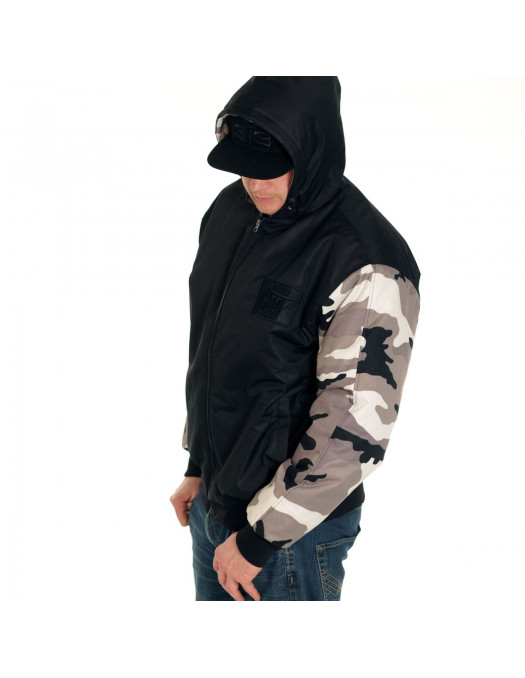BSAT Bronx Winter Jacket BlackNCamo