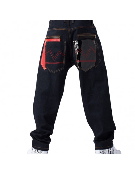 Blazed Up Baggy Farkut Punaiset