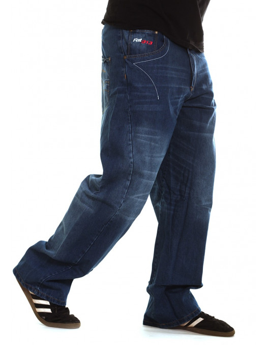 FAT313 Renew Legend Jeans Blue Stone Washed