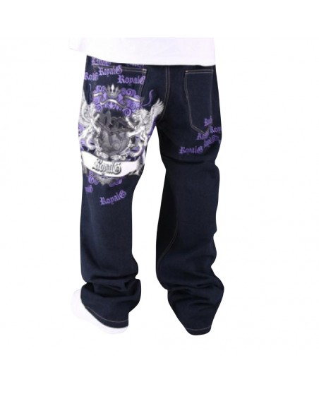 Townz Royal Baggy Jeans Lila