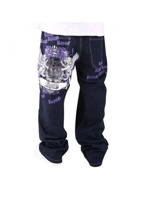 Townz Royal Baggy Purple Jeans
