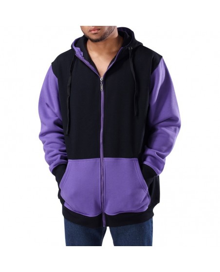 Townz Classic Hoody 2-Tone black-purple
