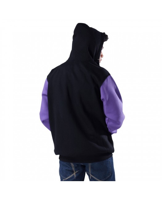 Townz Classic Hoody 2-Tone black-purple