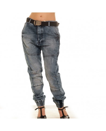 Straight Fit Jeans Blå fra Just Rhyse