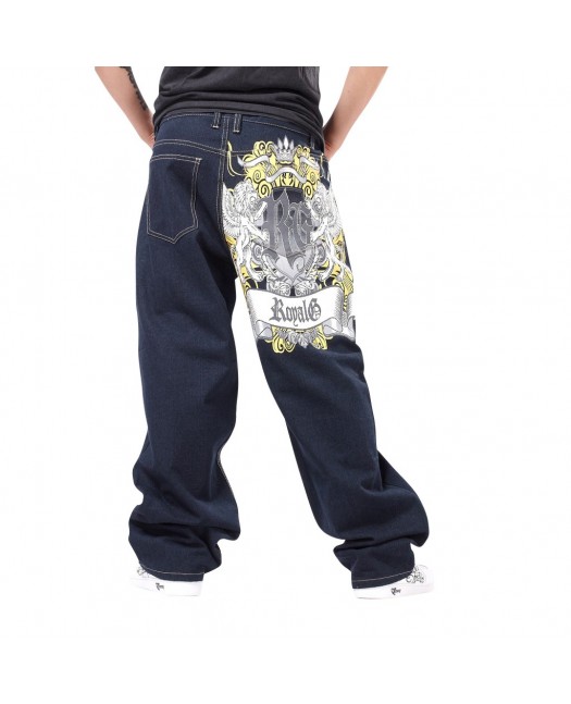 Townz Royal Baggy Yellow Jeans
