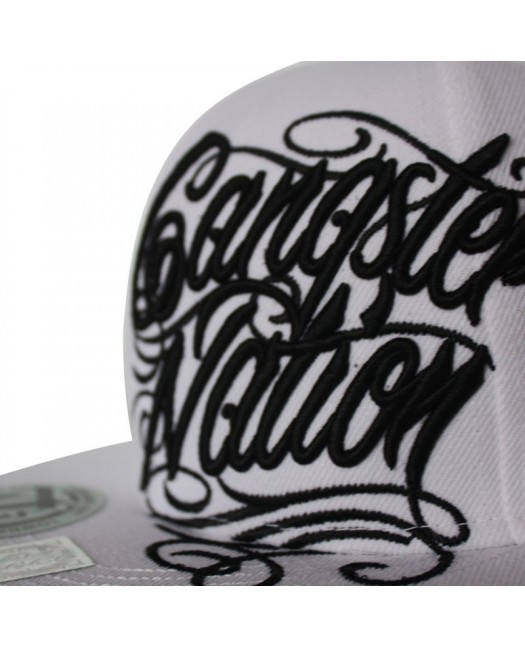 Townz Cap Gangster Nation white