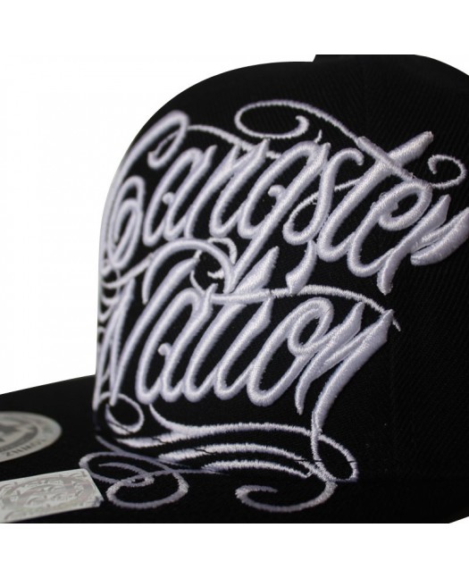 Townz Keps Gangster Nation Svart
