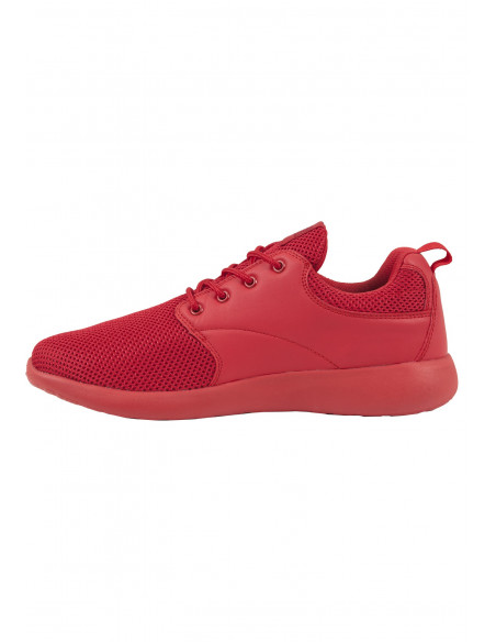 Light Casual Street Shoes All Red